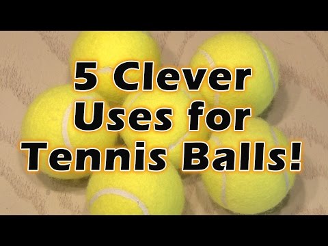 5 Clever Uses for Tennis Balls!