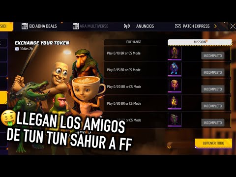LLEGAN MAS SKINS de TRALALERO y COCODRILO BRAINROT a FF LATAM 😳👌 *skin ocultas lista de deseos*