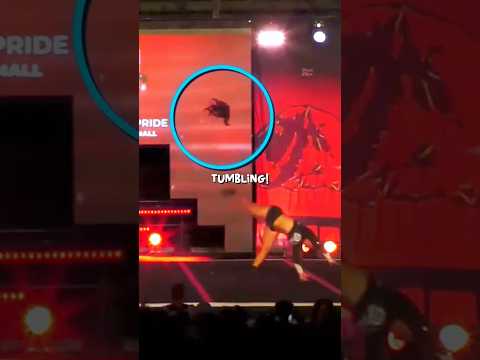 Cheerleader Loses HAIR!😠#cheerleading #performancecheer #cheer #cheercompetition #cheerleader