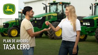 Financiación a Tasa 0% para maquinaria John Deere