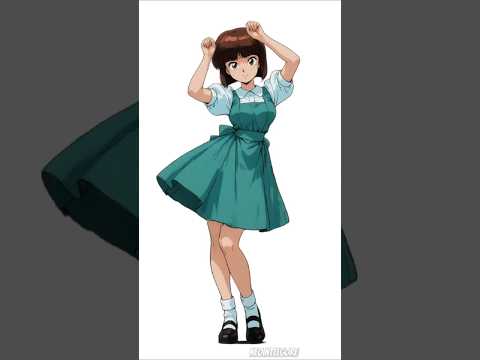 Nabiki Tendo 天道なびき | Caramelldansen #aianimation #anime #ranma½ #nabiki