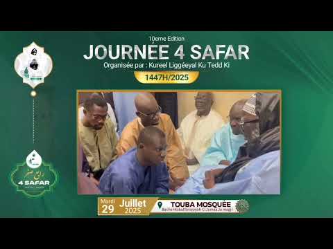 Grand Magal de Touba édition 2025 : Appel journée 4 Safar, organisée par Kureel Liggéeyal Ku Tedd ki