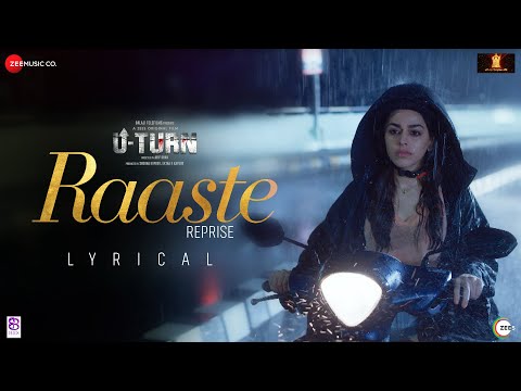 Raaste Reprise - Lyrical | U-Turn | Alaya F, Aashim G, Priyanshu P | Raj Barman | Arko | Rashmi V