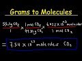 Molar Mass and Conversion Calculations