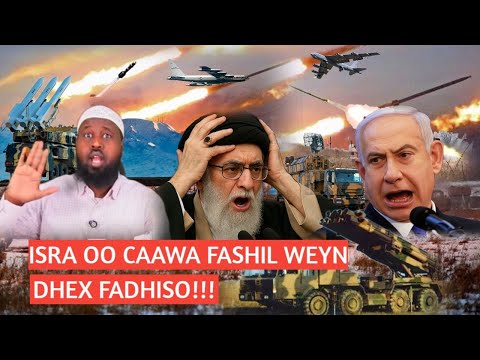 ISRA OO SAAKA FASHIL IYO JAB WEYN UU KA SO GAARAY DAGAALKA IRAN; SIR CULUS O BANAANKA LA KEENAY