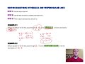 Exploring Parallel and Perpendicular Lines