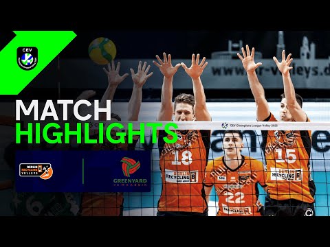 Highlights | BERLIN Recycling Volleys vs. Greenyard MAASEIK | CEV Champions League Volley 2025