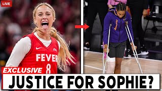 INSTANT KARMA For Injuring Sophie? Bria Hartley-OUT FOR THE SEASON!