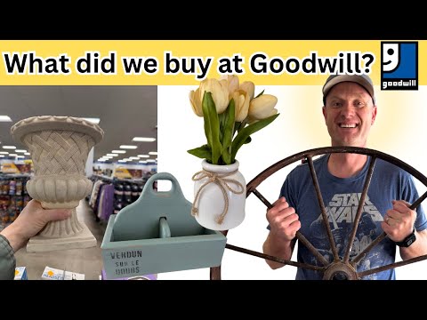 What Home Decor Did We Thrift At Goodwill This Week?