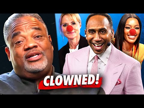 Stephen A. Smith CLOWNS Michelle Beadle & Cari Champion