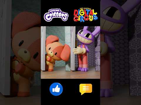 The Musical Door battle! 😡😍 Smiling critters vs Amazing digital circus