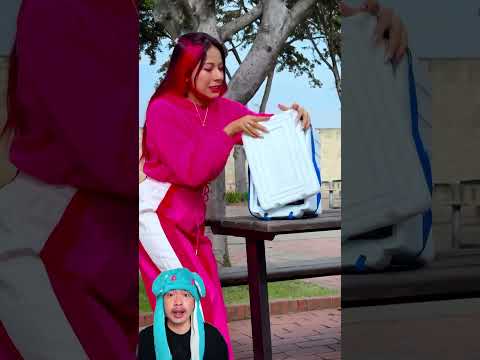 PRANK BESTIE PAKAI TOPENG WAJAH 😱 @Layaraoficial #remix #dubbing #musang #fyp #trending