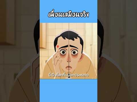 เพื่อนเสมือนจริง #shorts #การ์ตูน #การ์ตูนสั้น #animation