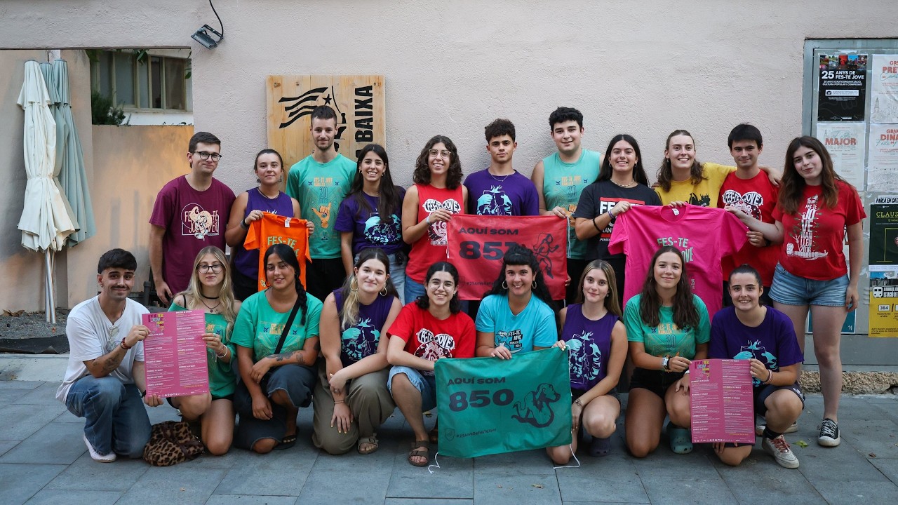 Fes-te Jove celebra el 25è aniversari, amb relleu assegurat i una programació que afegeix més actes