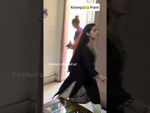 Kissing💋 Prank || kissed her in the MIDDLE of Arguments  #kiss  #hilariousreactions  #prankideas