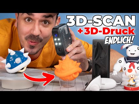 3D SCANNER für 3D Drucker: ENDLICH GUT?! | 3DMakerPro MOOSE Test