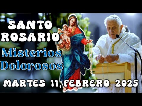 🔵SANTO ROSARIO EN LATÍN, MISTERIOS DOLOROSOS, Febrero 11, 2025