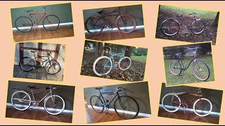 See 9 RAT ROD and KLUNKER BIKEs builds before I started on YouTube