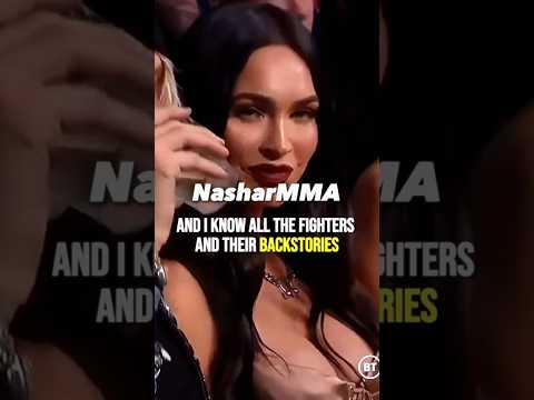 Megan Fox tells CRAZY UFC Story🤯🥊 #meganfox #ufc #conormcgregor #khabib #fight #shortsfeed #shorts