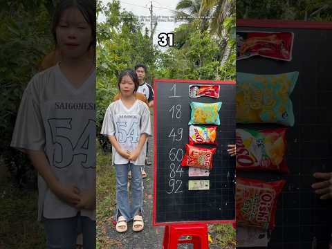 Số nào may mắn nhất #giaitri #linhvangocne #shorts