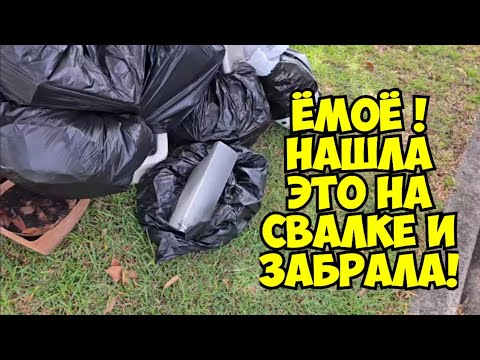 #28 ЁмоЁ! Пошла на свалку искать клад и нашла ЭТО! Это надо видеть! Не свалка антикварный магазин 11.01