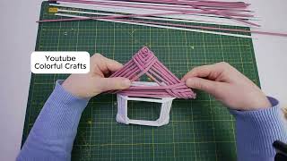Add Style to Your Wall with Old Newspapers! | DIY House-Shaped Wall Decor