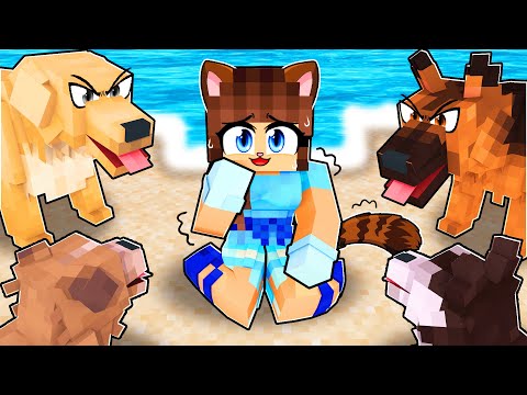 Um GATO na CASA de CACHORROS no Minecraft ◂Miika▸