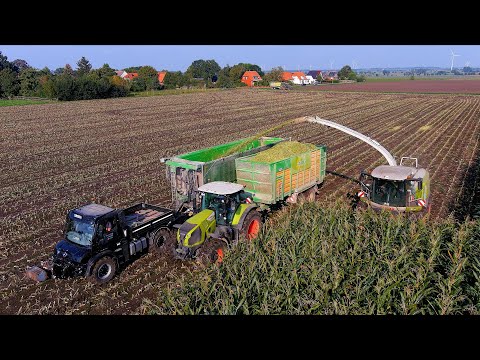 Claas Jaguar 40.000 edition | Unimog | Leitwolf Agripower | Traupe Agrar | Maisernte | Maissilage 4K