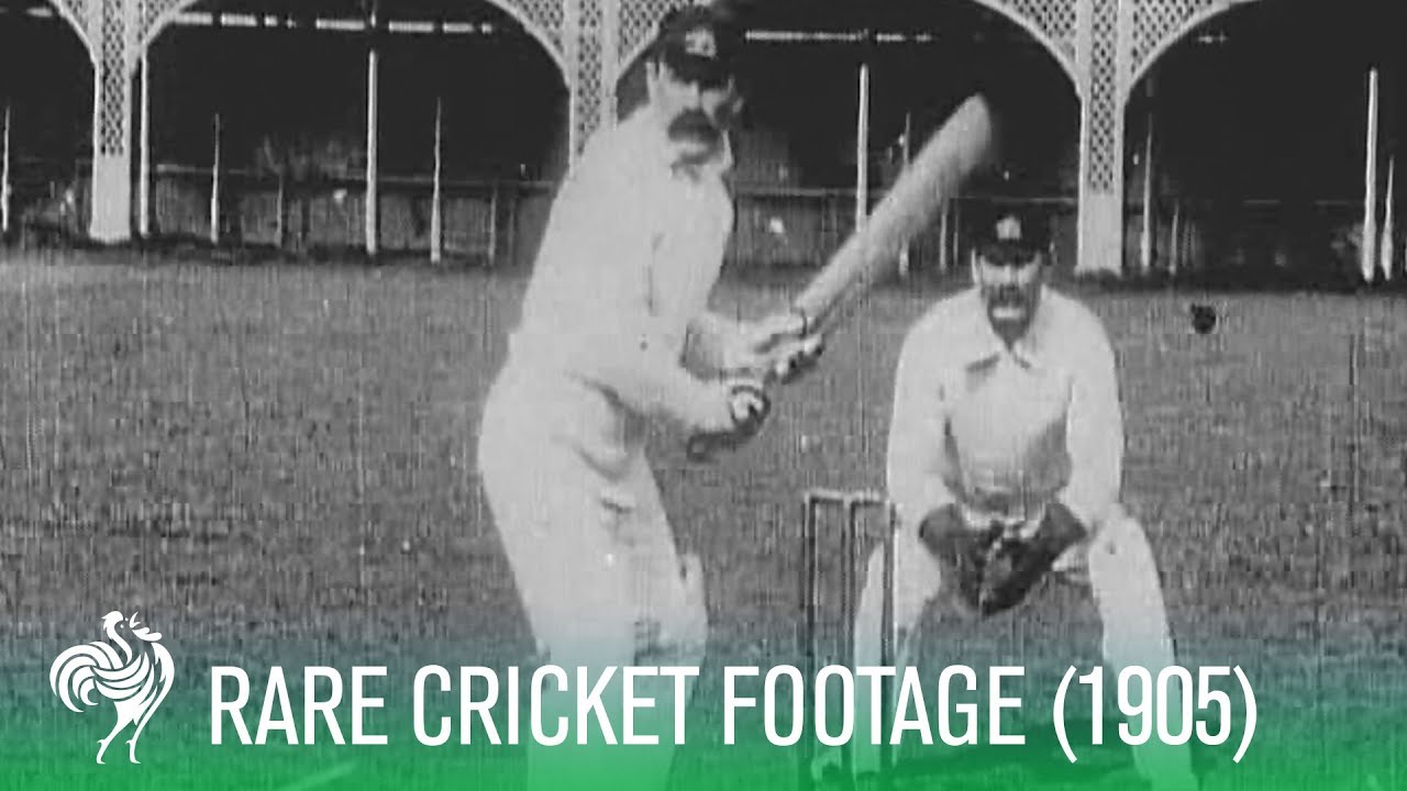 Rare Footage of English and Australian Cricket Teams (1905) | Sporting History