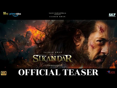 SIKANDAR | Hindi - Teaser | Salman Khan | Suniel Shetty,Sathyaraj,Rashmika Mandanna | AR Murugadoss