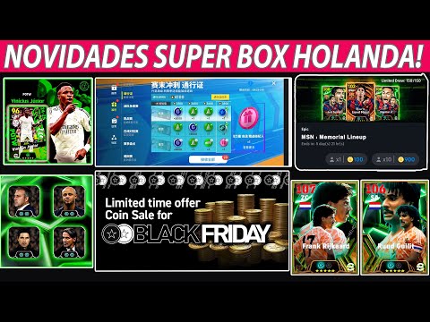 NOVIDADES! Black Friday TRIO MSN E GULLITÃO 105 OVER efootball 25?