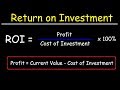 Return on Investment (ROI) Concepts