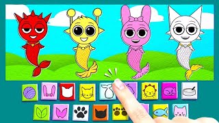 What World Next 🤔 Sprunki In Creative Paper Gamebook