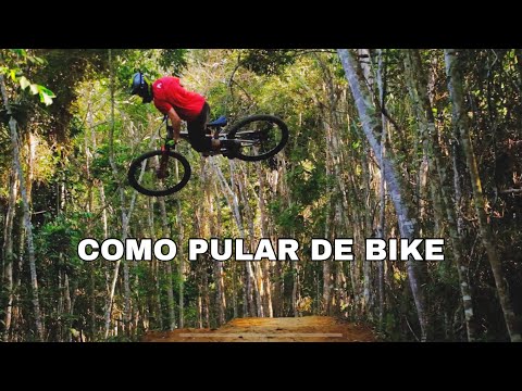 Como pular rampa de bike? Aula completa