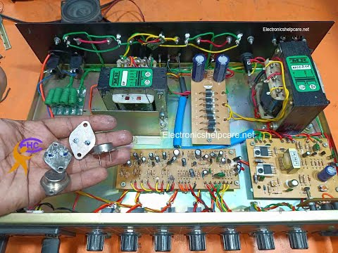 How to repair amplifier