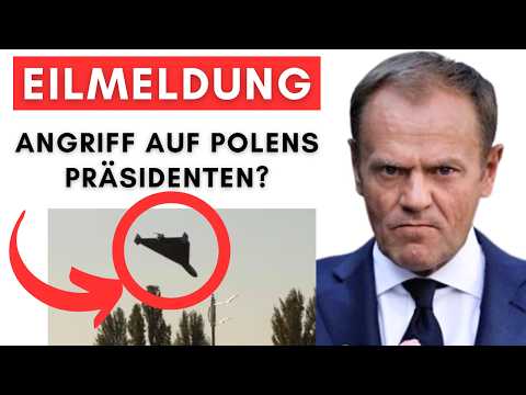 Brisant: Russische Drohnen über Polens Präsidenten-Palast abgeschossen!