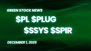 Planet Labs ($PL) | Plug Power ($PLUG) | Stratasys ($SSYS) | Spire Global ($SPIR)