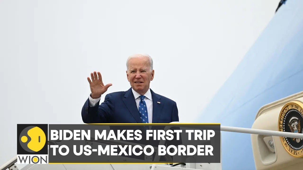 Biden makes first trip to US-Mexico border since taking office