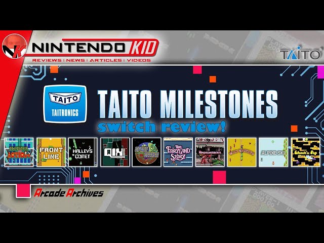 Taito Milestones Collection Nintendo Switch Review! Ten 1980's Arcade Gems, But For Whom Exactly?