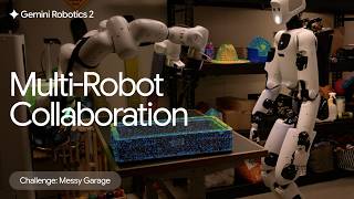 Multi-robot collaboration with Gemini Robotics 2