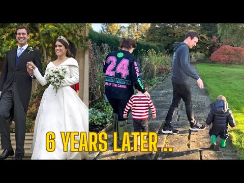 Princess Eugenie Celebrates 6th Anniversary With Husband Jack and 2 Sons in Sweet Family Pic