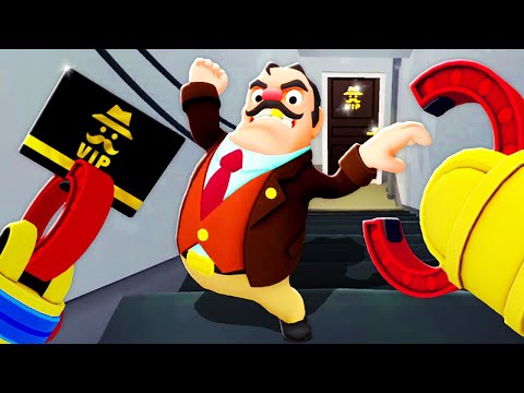 Finding and STEALING His SECRET Basement (Little Thief VR)