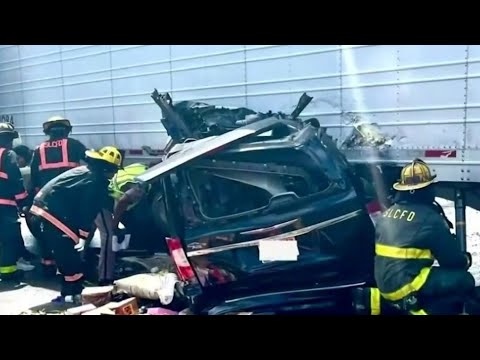 YouTube video thumbnail: New Details Emerge in Deadly U-Turn Florida Crash, Victims Identified
