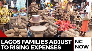 YouTube video thumbnail:  Nigeria’s Rising Costs Squeeze Family Budgets 