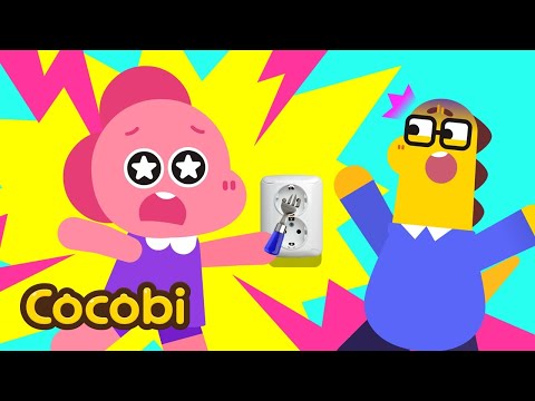 Never Poke a Fork Into Electrical Sockets!😱 Electricity Safety Song for Kids | Cocobi