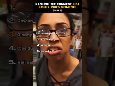 Ranking Funniest Liza Koshy Vine Moments (part 2) #shorts #tiktok #usa
