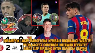 BARCELONA KEMBALI DICURANGI WASIT!!😲 PEDRI SEGERA COMEBACK🤩 BARCELONA SIAP BERSAING UNTUK BASTONI!! 