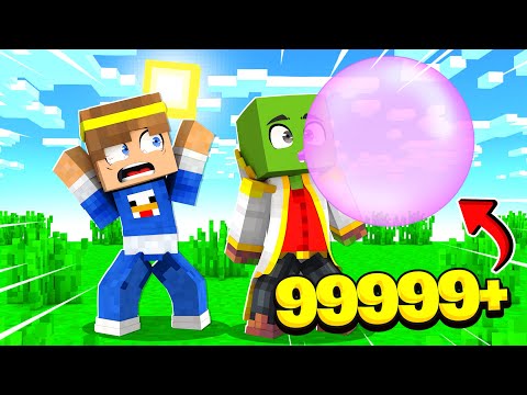 ๐ SIMULADOR DE CHICLES GIGANTES EN MINECRAFT ๐ง