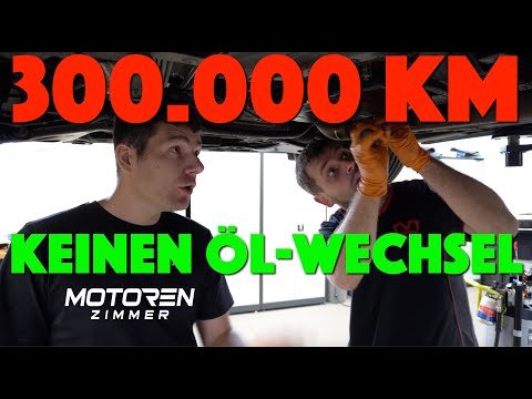 Erster Öl-Wechsel nach 300.000 km ! Wir spülen jetzt !