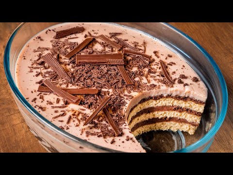 Simple desserts for July without an oven! Dessert in 5 minutes! Melts in your mouth!
